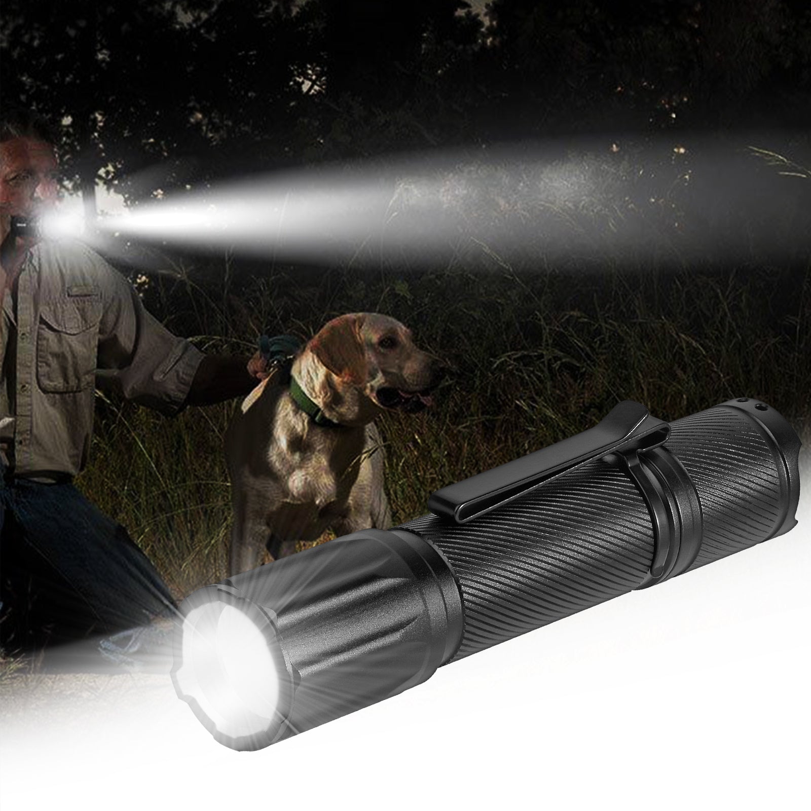 ANEKIM X1 White light long-distance flashlight