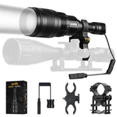 ANEKIM UC90 IR Illuminator Kit, VCSEL 850nm IR Flashlight with Silent Switch 3 Mode Night Vision 940nm torch